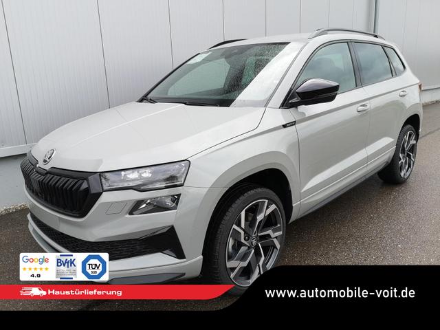Skoda Karoq - Sportline 2.0TDI DSG 4x4 AHK Matrix Leder 19 Zoll