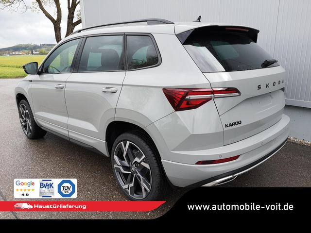 Skoda Karoq Sportline 2.0TDI DSG 4x4 AHK Matrix Pano Sound Leder 19 Zoll 