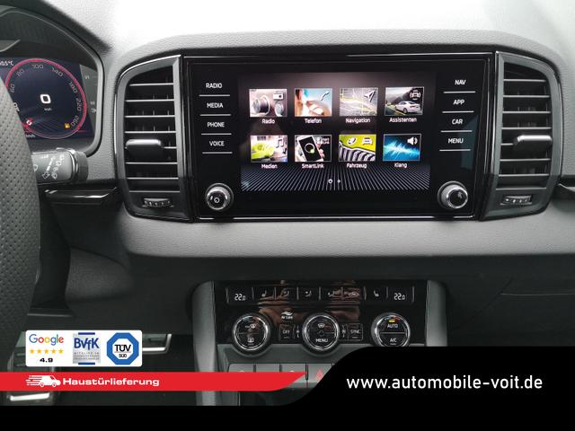 Skoda Karoq Sportline 2.0TDI DSG 4x4 AHK Matrix Leder 19 Zoll 