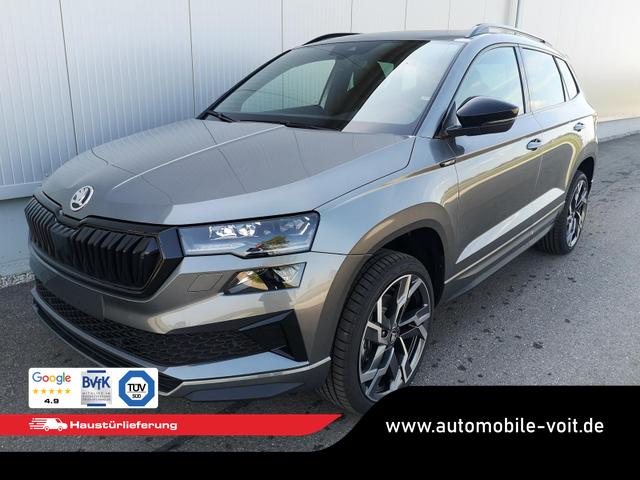 Skoda Karoq - Sportline 2.0TDI DSG 4x4 AHK Matrix Pano Sound Leder 19 Zoll