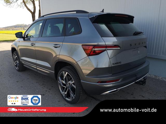 Skoda Karoq Sportline 2.0TDI DSG 4x4 AHK Matrix Pano Sound Leder 19 Zoll 