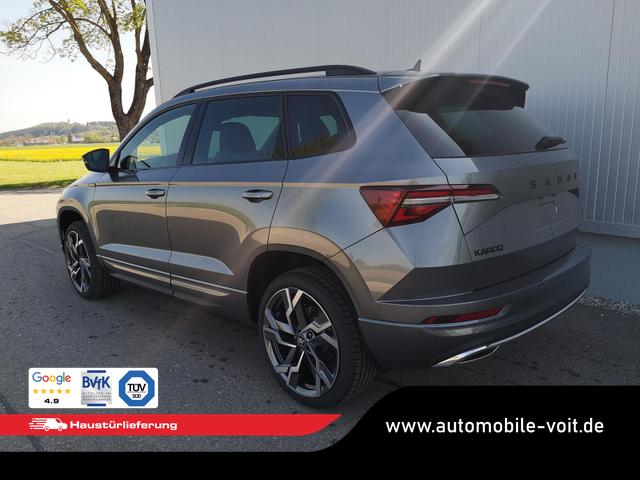 Skoda Karoq Sportline 2.0TDI DSG 4x4 AHK Matrix Pano Sound Leder 19 Zoll 