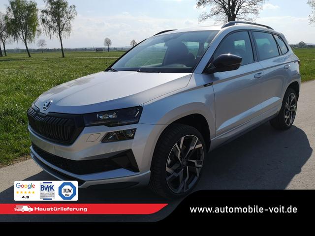 Skoda Karoq - Sportline 2.0TDI DSG 4x4 AHK Matrix Leder 19 Zoll
