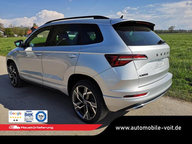 Skoda Karoq Sportline 2.0TDI DSG 4x4 AHK Matrix Leder 19 Zoll 