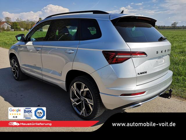 Skoda Karoq Sportline 2.0TDI DSG 4x4 AHK Matrix Leder 19 Zoll 