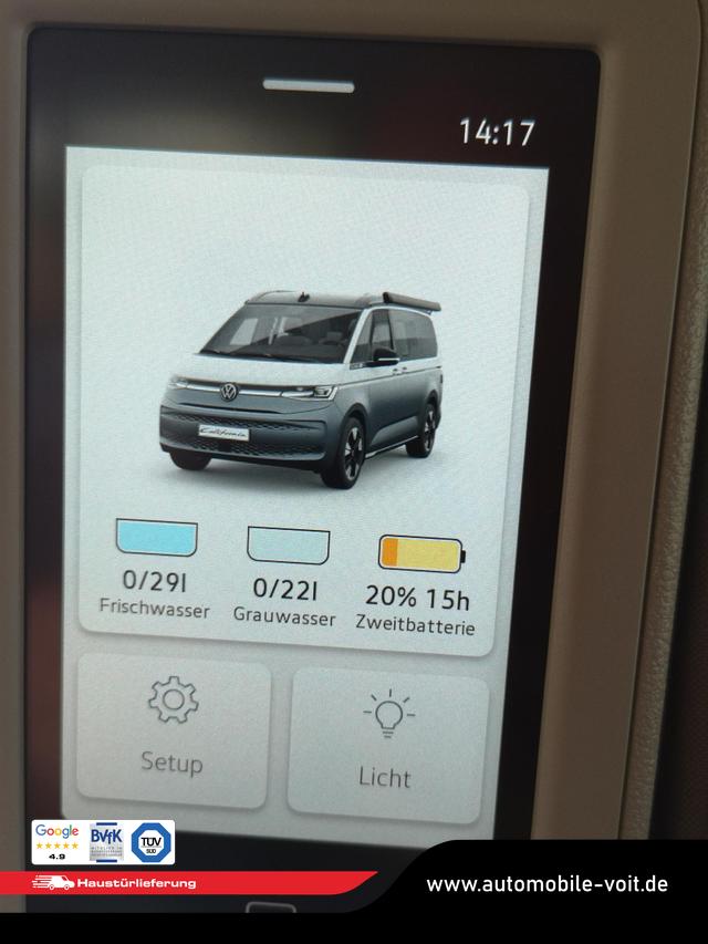 Volkswagen T7 California Coast 2.0 TDI DSG 