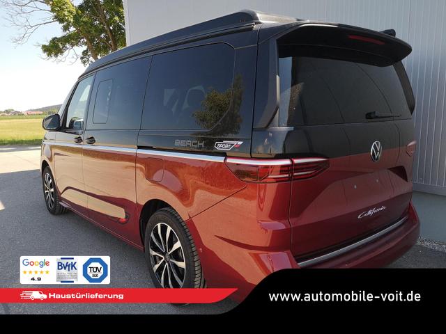 Volkswagen T7 California Beach 2.0TDI DSG Sport Edition 8 Fach GV5 High+ 