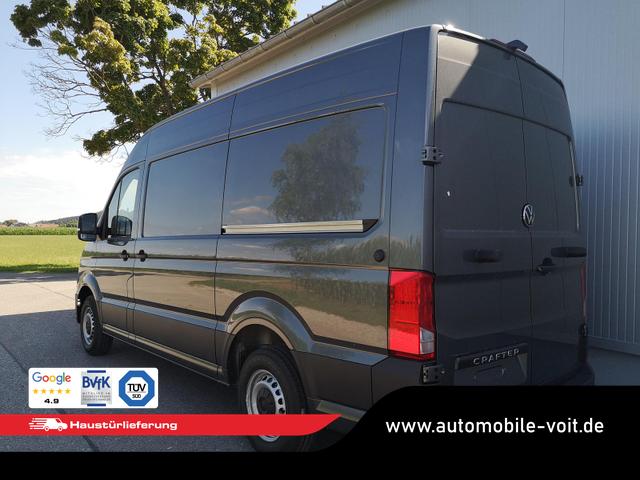 Volkswagen Crafter Kastenwagen Kasten 35 mittellang Hochdach FWD 2.0 TDI L3H3 2 Schiebetüren AHK Kamera 270 Grad App PDC GRA 
