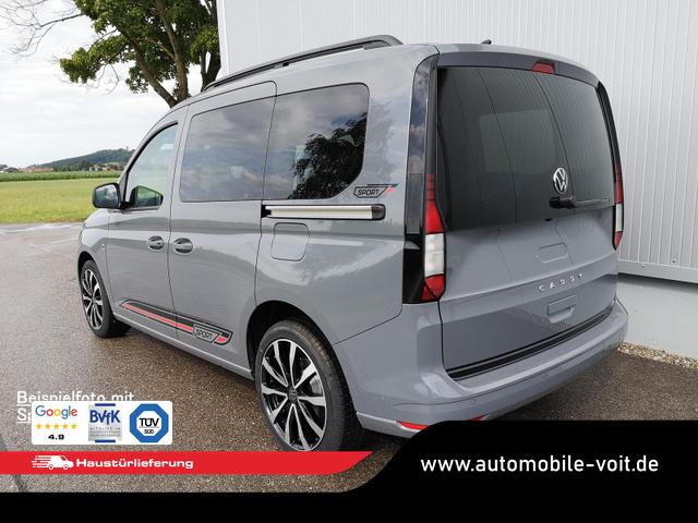 Volkswagen Caddy Basis 1.5TSI DSG Sport Edition ACC Kam GV5 App AHK Reling 