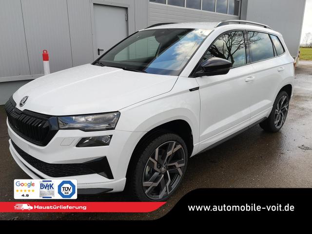 Skoda Karoq - Sportline 2.0TDI DSG 4x4 AHK Matrix Leder 19 Zoll