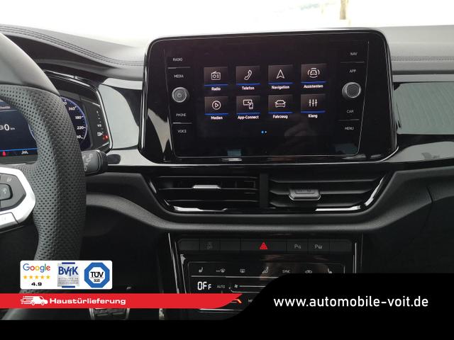 Volkswagen T-Roc R-Line 1.5TSI DSG AHK Pano ACC 19 Zoll schwarz 