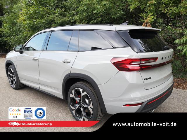 Skoda Kodiaq 2.0 TSI 195 kW 4x4 RS DSG ABT Standh. Leder 360 AHK 7 Sitzer Pano Head GV5 