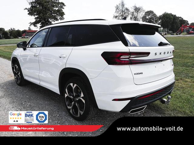 Skoda Kodiaq 2.0 TSI 195 kW 4x4 RS DSG ABT Standh. Leder 360 AHK 7 Sitzer Pano Head GV5 