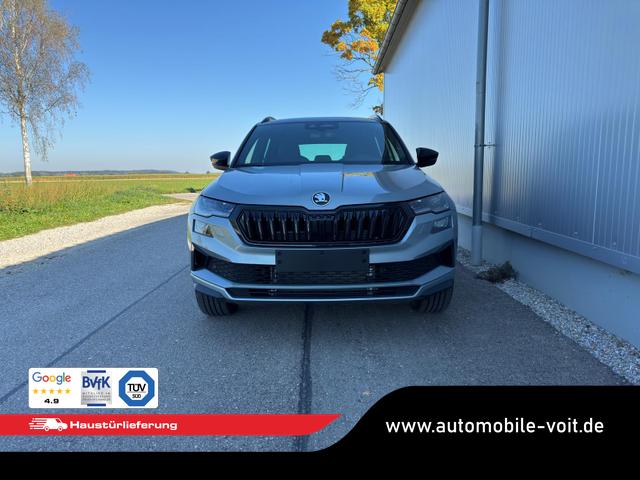 Skoda Karoq Sportline 2.0TDI DSG 4x4 AHK Matrix Leder 19 Zoll 
