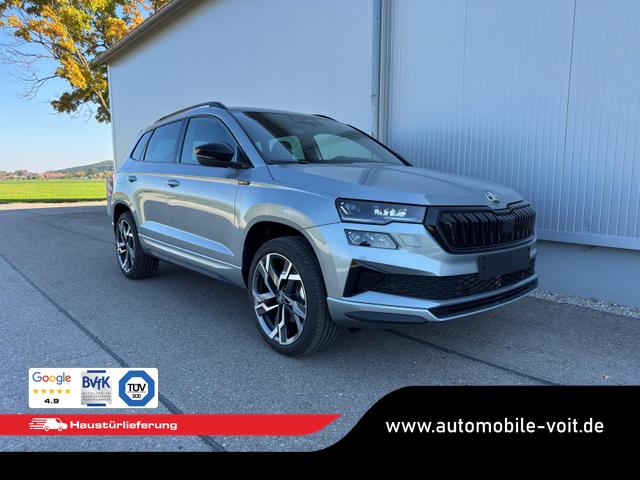 Skoda Karoq Sportline 2.0TDI DSG 4x4 AHK Matrix Leder 19 Zoll 