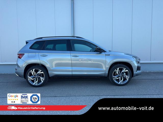 Skoda Karoq Sportline 2.0TDI DSG 4x4 AHK Matrix Leder 19 Zoll 