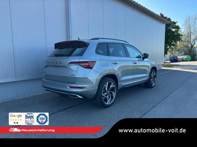 Skoda Karoq Sportline 2.0TDI DSG 4x4 AHK Matrix Leder 19 Zoll 