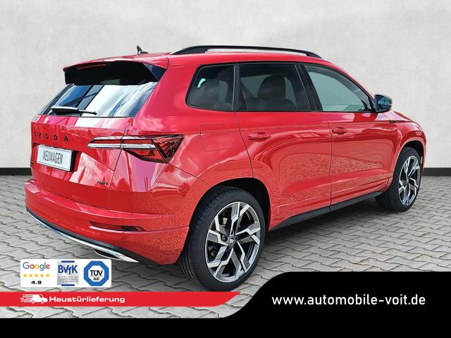 Skoda Karoq Sportline 4x4 2.0 TSI DSG Leder AHK Pano 