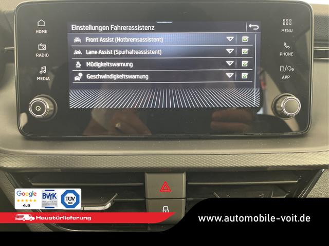 Skoda / KAMIQ / Blau / / / 95PS Sitzheizung+App-Connect