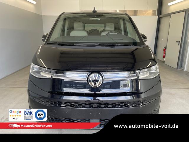 Volkswagen / T7 Multivan / Schwarz / / / 245PS DSG 4Motion Leder+AHK+7 Sitze