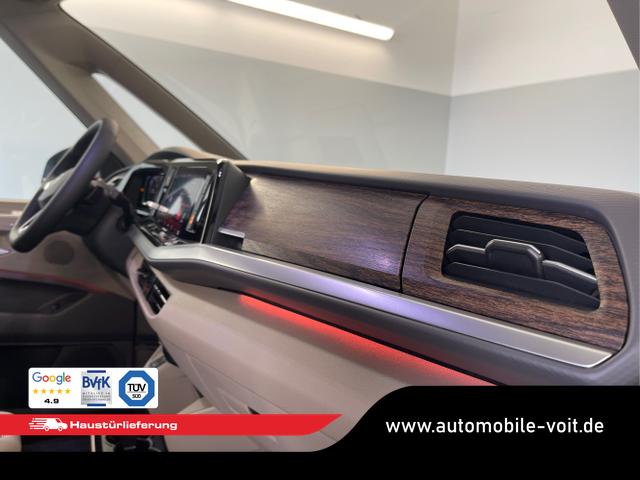 Volkswagen / T7 Multivan / Schwarz / / / 245PS DSG 4Motion Leder+AHK+7 Sitze