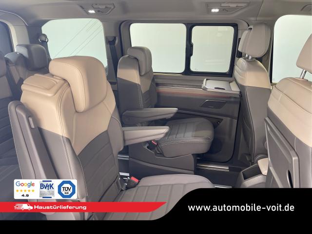 Volkswagen / T7 Multivan / Schwarz / / / 245PS DSG 4Motion Leder+AHK+7 Sitze