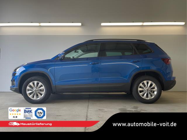 Skoda / Karoq / Blau / / / 150PS DSG AHK+Kessy