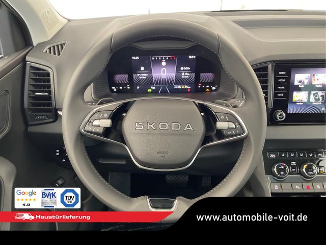 Skoda / Karoq / Blau / / / 150PS DSG AHK+Kessy