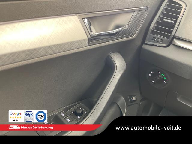 Skoda / Karoq / Blau / / / 150PS DSG AHK+Kessy