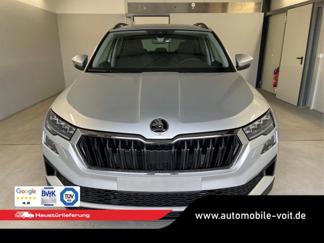 Skoda / Karoq / Silber / / / 150PS DSG Navi+ACC+AHK+Kessy+Kamera+Sitzheiz