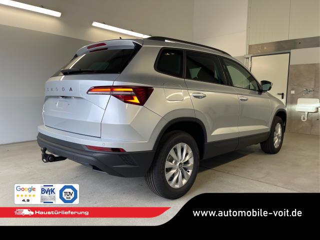 Skoda / Karoq / Silber / / / 150PS DSG Navi+ACC+AHK+Kessy+Kamera+Sitzheiz
