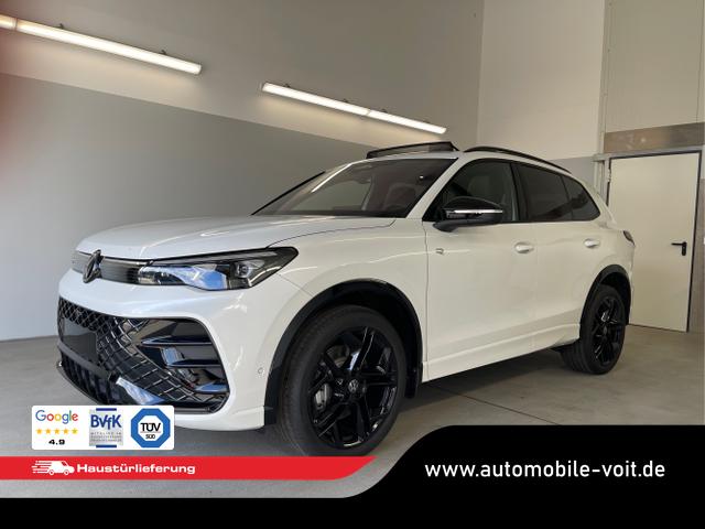 Volkswagen Tiguan - R-Line 193PS TDI 4M Black+AHK+Stdhz+360°+Leder+IQ.Light+Drive+HUD+Harman+Pano