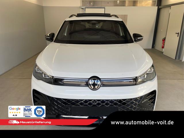 Volkswagen / Tiguan / Weiß / / / 193PS TDI 4M Black+AHK+Stdhz+360°+Leder+IQ.Light+Drive+HUD+Harman+Pano