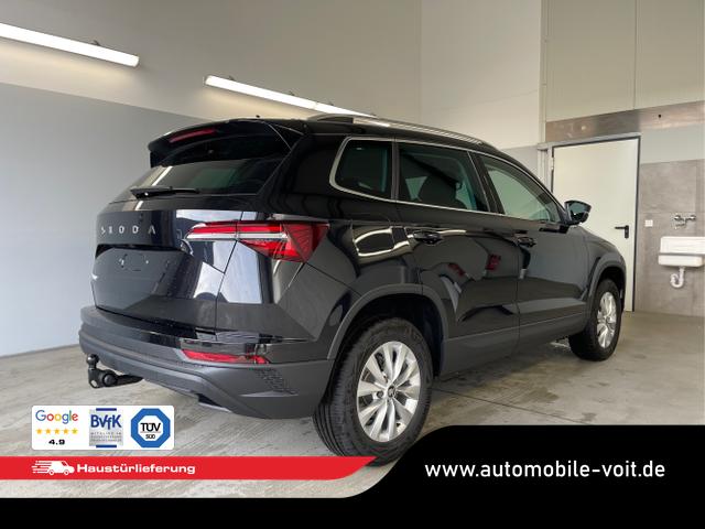 Skoda / Karoq / Schwarz / / / 150PS TSI DSG Navi+ACC+AHK+Kessy+Kamera+Sitzheiz+eHeck+GV5