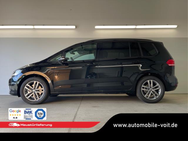 Volkswagen / Touran / Schwarz / / / 1.5 TSI DSG 7Sitz+AHK+IQ.Light+Kamera+Navi+eHeck+Keyless+Sitzheiz