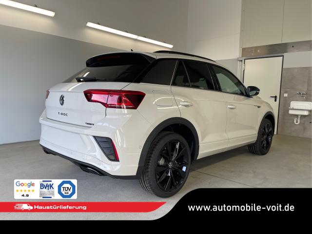 Volkswagen / T-Roc / Grau / / / 190PS 4M DSG Pano+AHK+Black+IQ.Light+IQ.Drive+eHeck+Kamera+Alu19