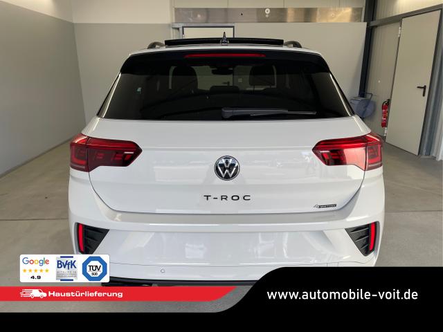 Volkswagen / T-Roc / Grau / / / 190PS 4M DSG Pano+AHK+Black+IQ.Light+IQ.Drive+eHeck+Kamera+Alu19