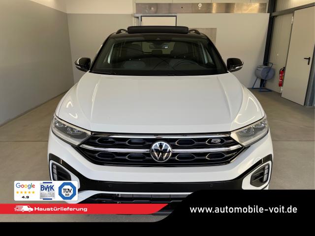Volkswagen / T-Roc / Wei&szlig; / / / 190PS 4M DSG Pano+AHK+Black+IQ.Light+IQ.Drive+eHeck+Kamera+Alu19