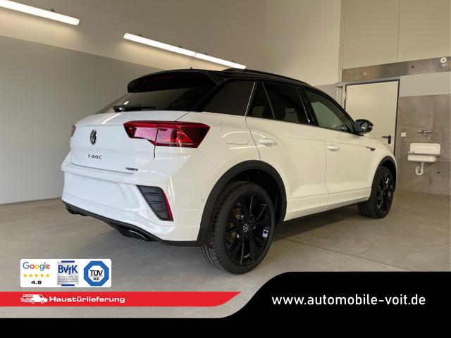 Volkswagen / T-Roc / Wei&szlig; / / / 190PS 4M DSG Pano+AHK+Black+IQ.Light+IQ.Drive+eHeck+Kamera+Alu19