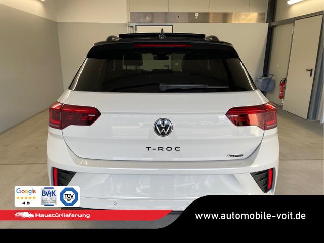 Volkswagen / T-Roc / Grau / / / 190PS 4M DSG Pano+AHK+Black+IQ.Light+IQ.Drive+eHeck+Kamera+Alu19