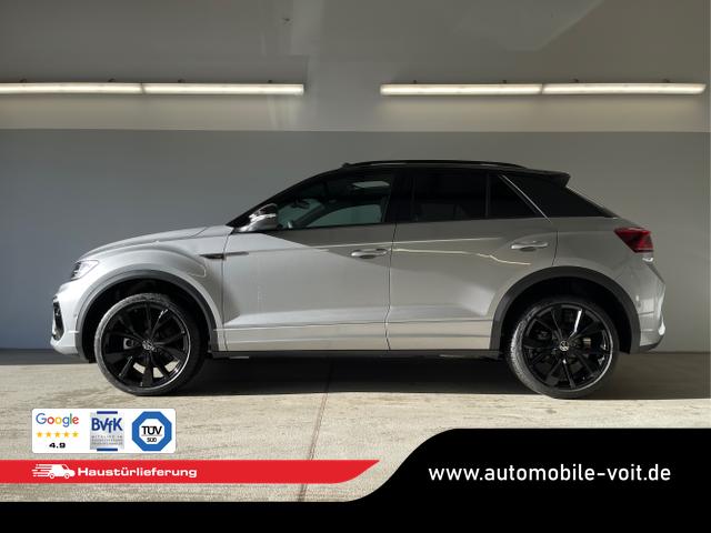 Volkswagen / T-Roc / [K2A2] Pyrit Silber Metallic / Dach Schwarz / / / 190PS 4M DSG Pano+AHK+Black+IQ.Light+IQ.Drive+eHeck+Kamera+Alu19