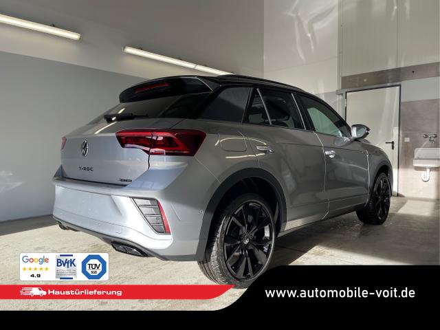 Volkswagen / T-Roc / [K2A2] Pyrit Silber Metallic / Dach Schwarz / / / 190PS 4M DSG Pano+AHK+Black+IQ.Light+IQ.Drive+eHeck+Kamera+Alu19