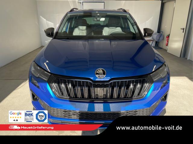Skoda / Karoq / Blau / / / TSI 4x4 360°+19 Zoll+Navi+AHK