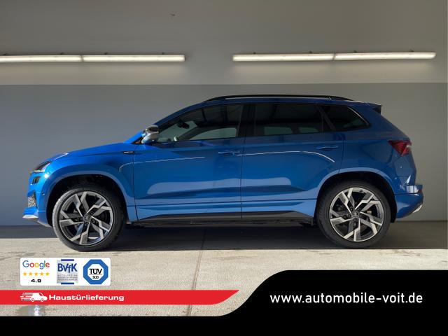 Skoda / Karoq / Blau / / / TSI 4x4 360°+19 Zoll+Navi+AHK