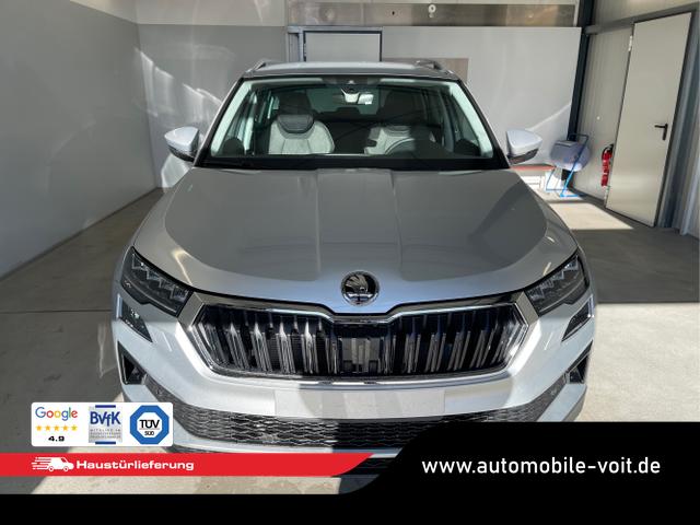 Skoda / Karoq / Silber / / / 150PS TDI DSG 4x4 AHK+Navi+ACC+Kamera+Sitzheiz+eHeck+GV5