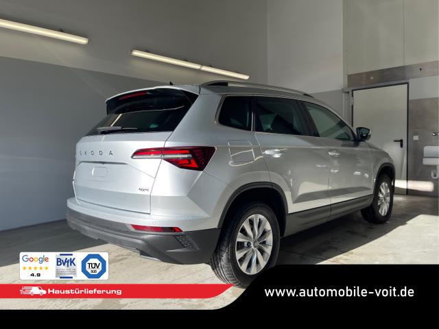 Skoda / Karoq / Silber / / / 150PS TDI DSG 4x4 AHK+Navi+ACC+Kamera+Sitzheiz+eHeck+GV5