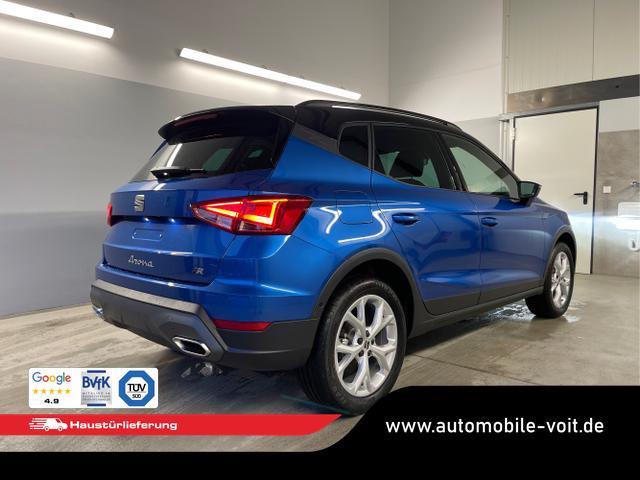 Seat / Arona / Blau / / / 115PS DSG AHK+Kamera+ACC+VollLED+Sitzheizung