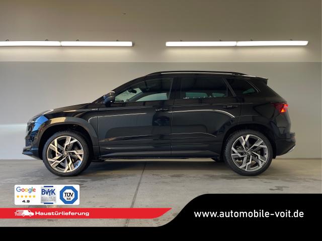 Skoda / Karoq / Schwarz / / / TSI 4x4 360&deg;+19 Zoll+Navi+AHK