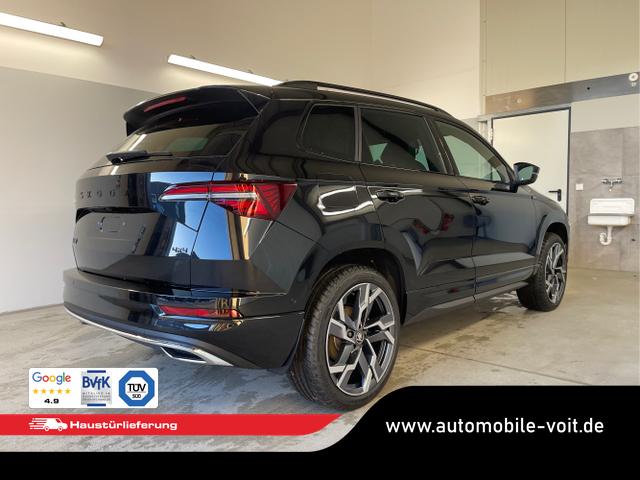 Skoda / Karoq / Schwarz / / / TSI 4x4 360&deg;+19 Zoll+Navi+AHK