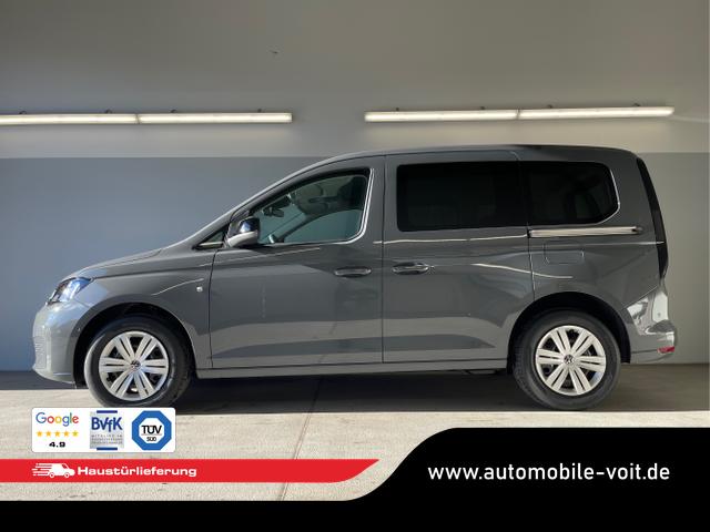 Volkswagen / Caddy / Grau / / / 115PS DSG AHK+Kamera+ACC+Parklenk+SHZ+Side Assist+App-Connect